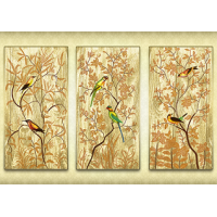 Триптих для вышивки бисером "Райский сад (Серия элит)" (Схема или набор)